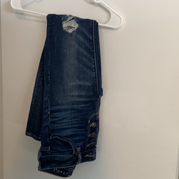 Semi-destroyed skinny jeans - Picture 2 of 3